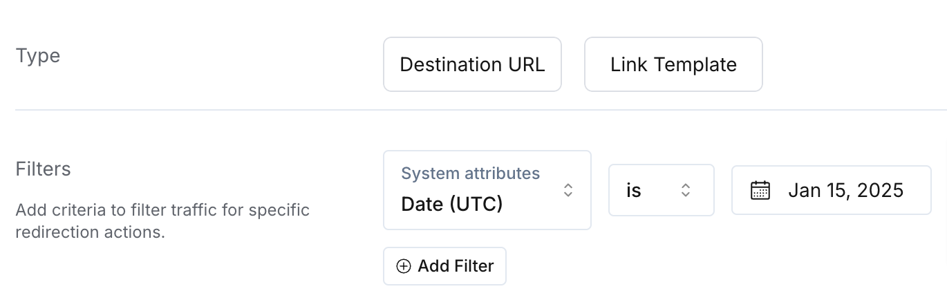Redirect with Rules